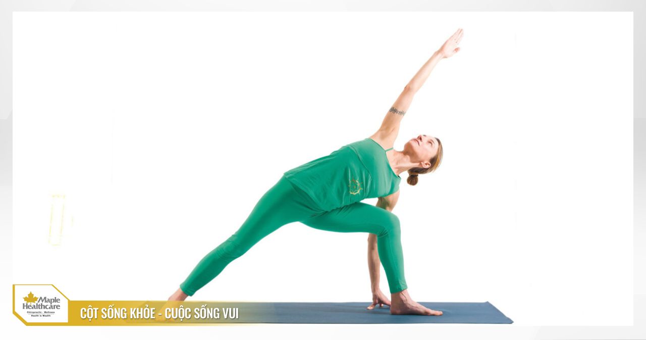 Bài tập Yoga tư thế nghiêng lườn