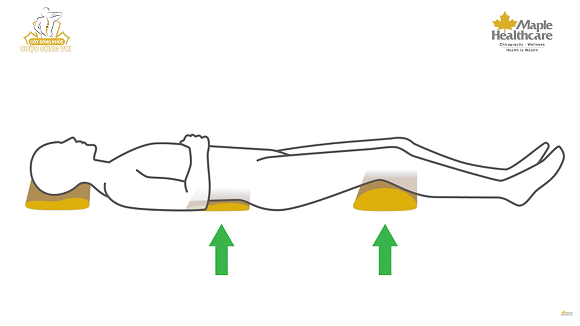 tư thế nằm ngửa chuẩn phòng tránh đau lưng