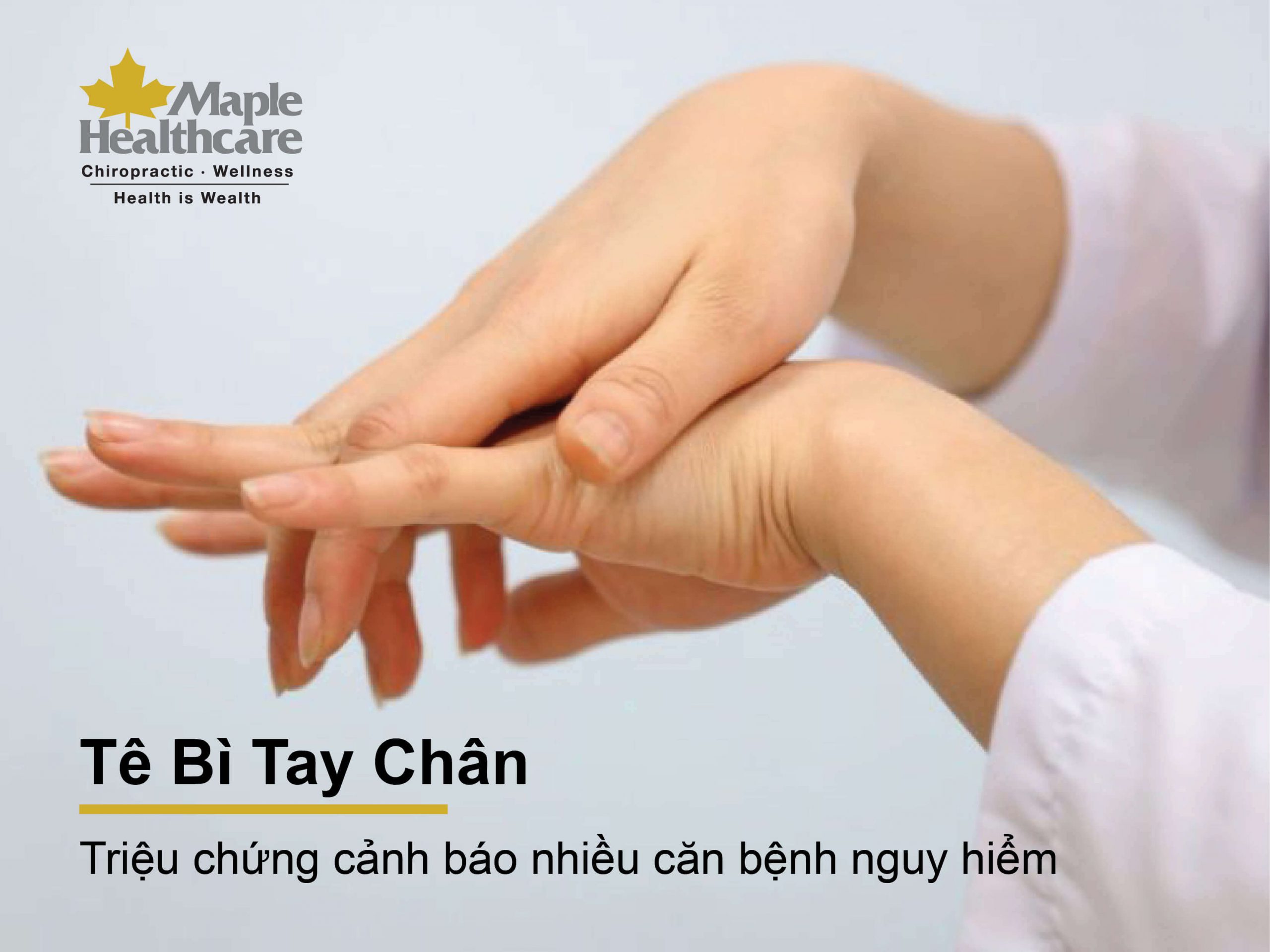 Thumnail tê bì chân tay maple healthcare