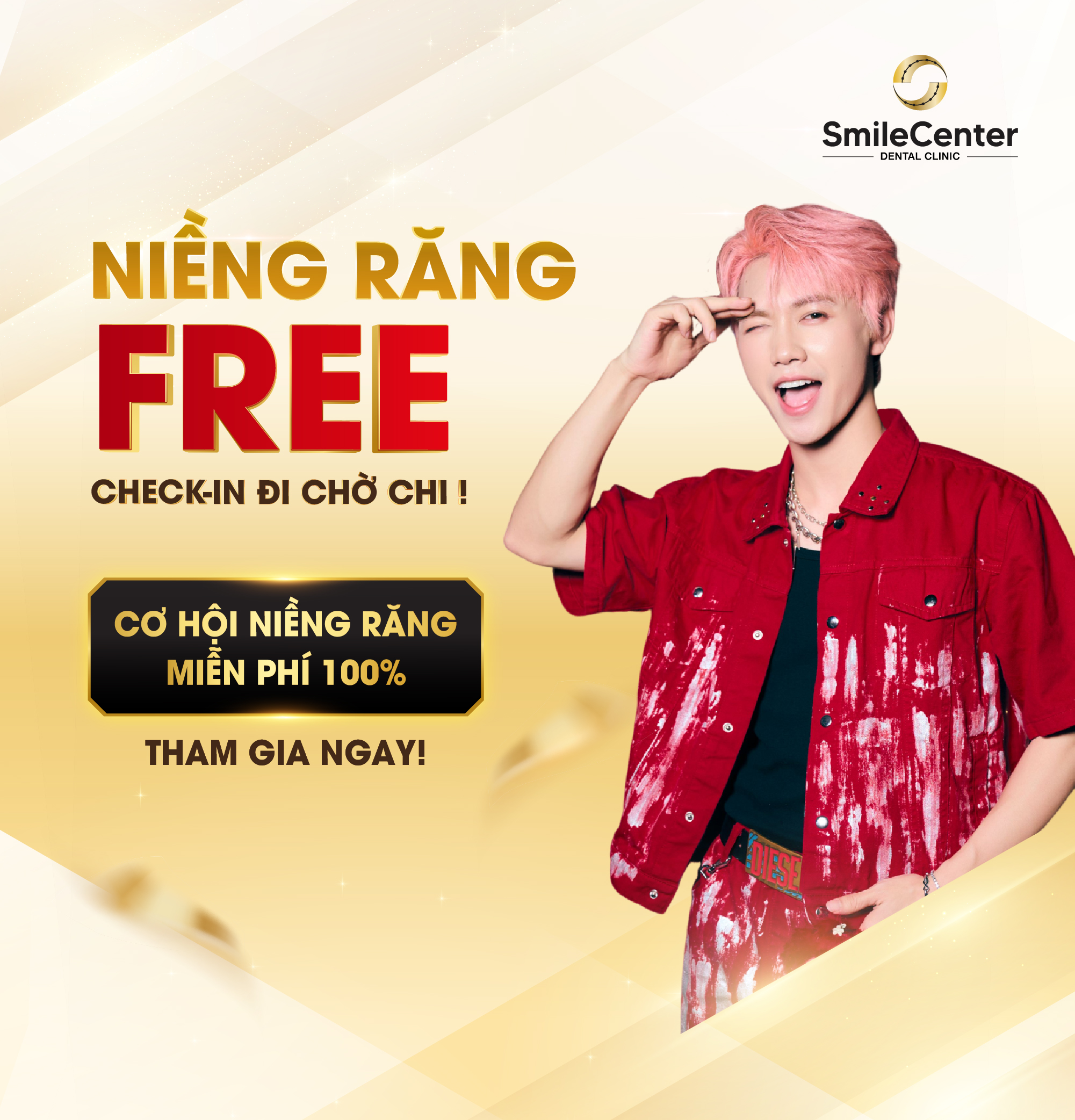 Niềng răng free Smile Center