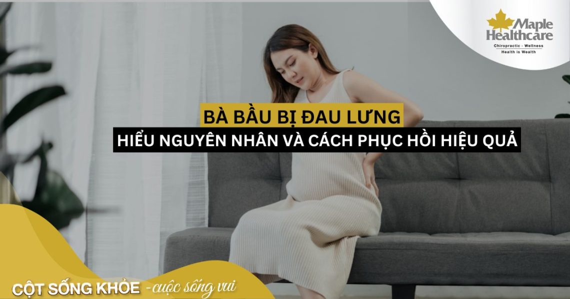 Làm cách nào để giảm đau lưng cho bà bầu