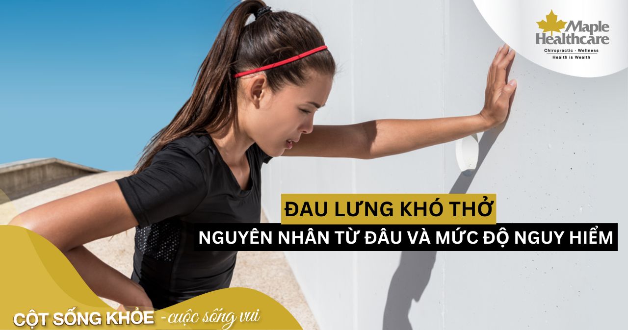 Nguyên nhân gây đau lưng khó thở và mức độ nguy hiểm