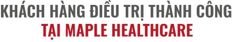 Khách hàng điều trị tại Maple mobile