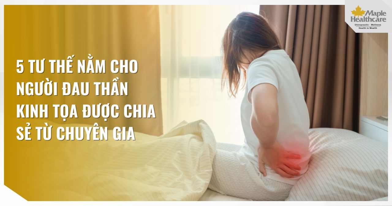 5 tư thế năm cho người đau thần kinh tọa