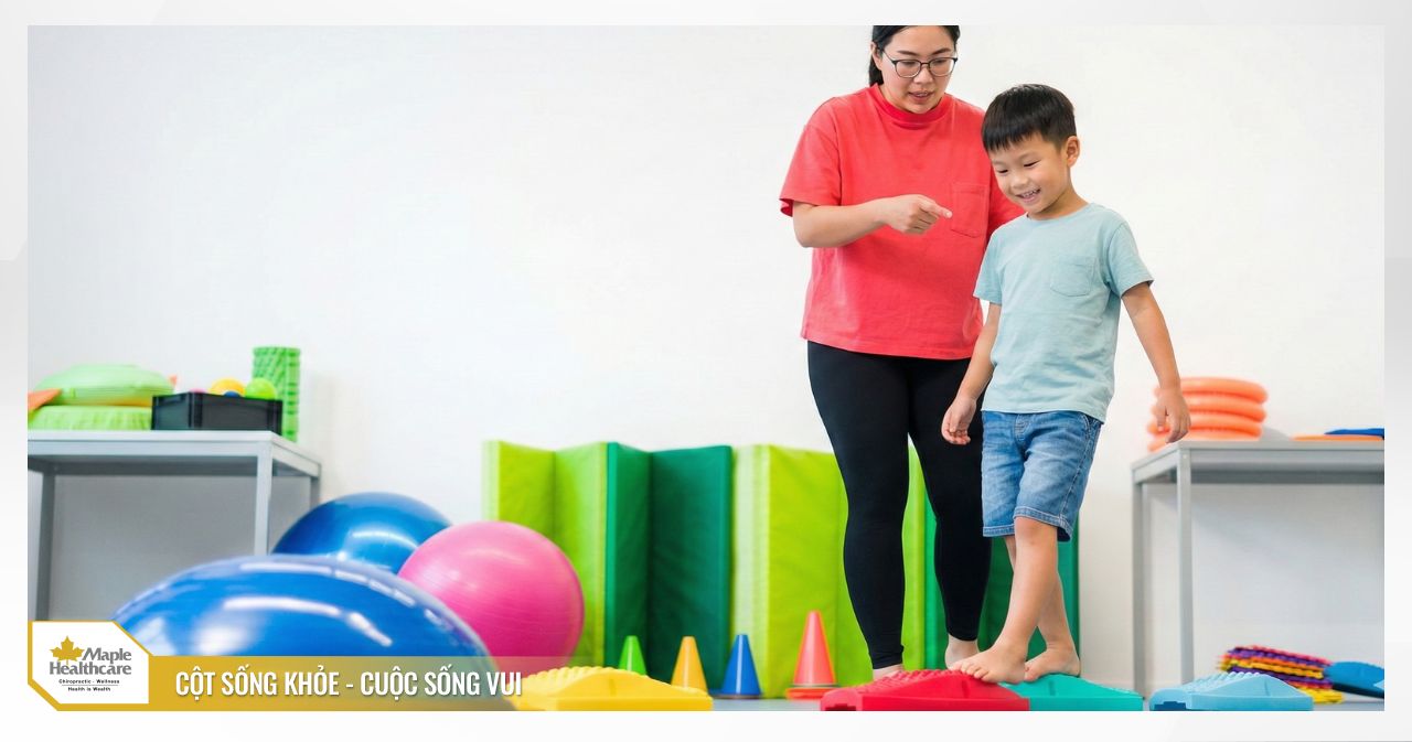 Vật lý trị liệu bàn chân bẹt ở trẻ em