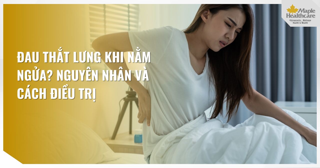 Đau thắt lưng khi nằm ngửa