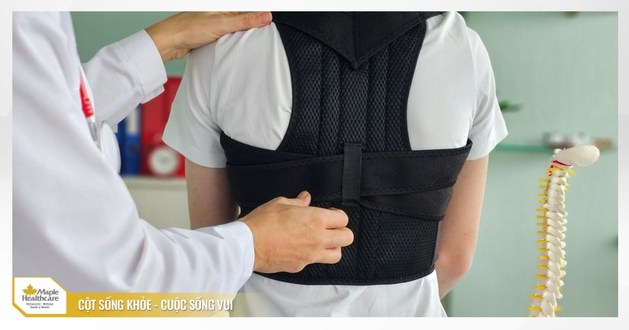 nẹp chỉnh cột sống