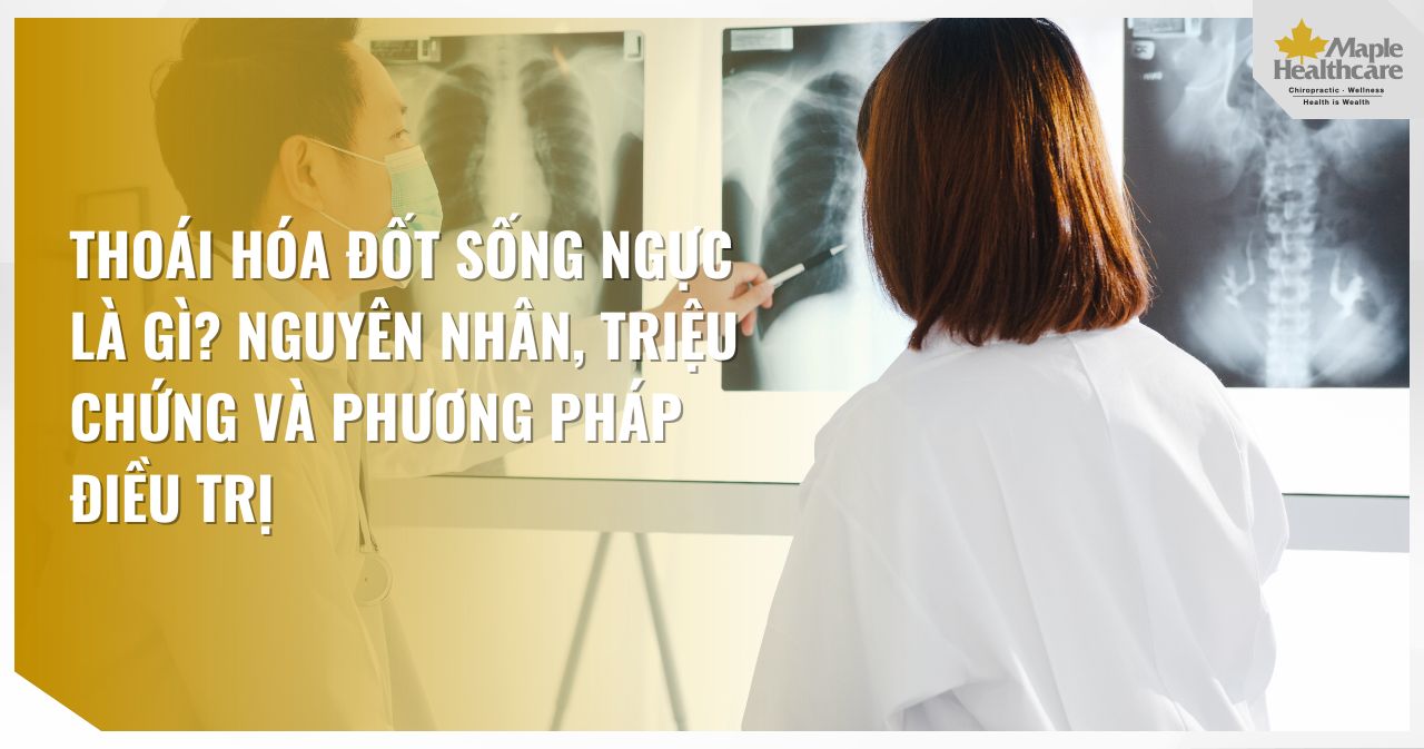 Thoái Hóa Đốt Sống Ngực: Nguyên Nhân, Triệu Chứng & Điều Trị