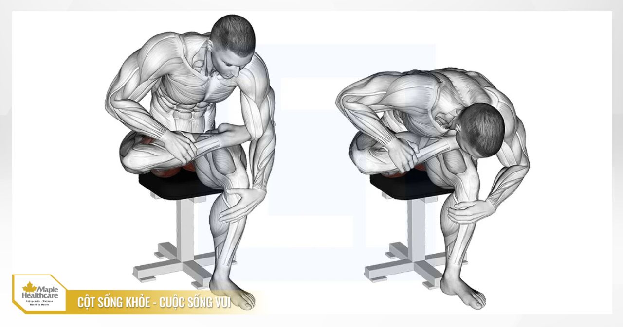 Kéo giãn cơ Hình lê Piriformis Stretch